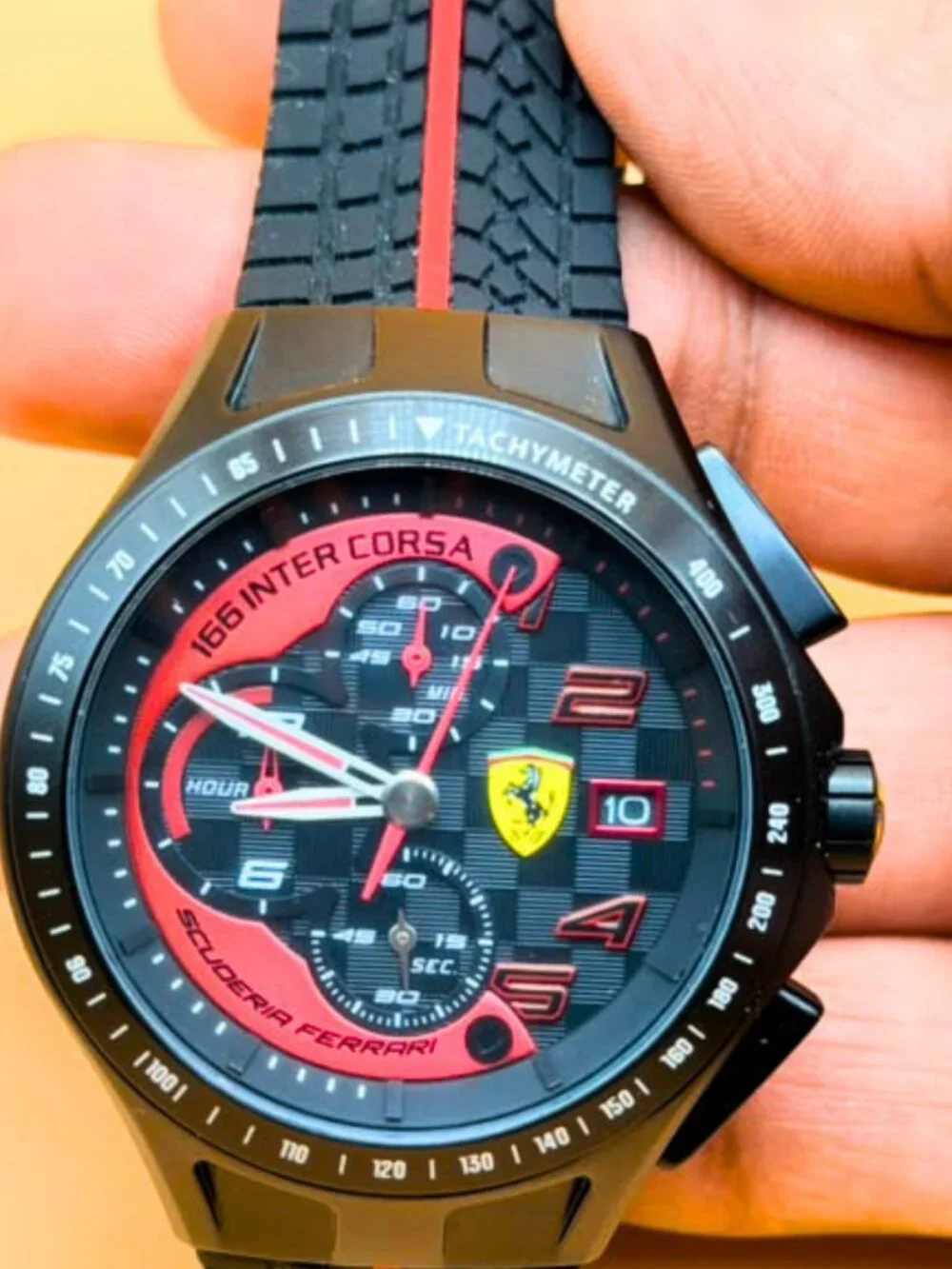 Scuderia Ferari Premium Model Men Watch Black Dial 44mm